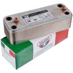 Plate heat exchanger (20 plates) Zilmet for gas boiler Baxi/Westen 17B2072000
