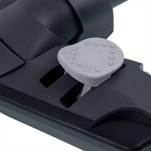 Floor/carpet brush CRP197/01 for a vacuum cleaner on a pipe under a Philips clamp 432200422712 D=32mm