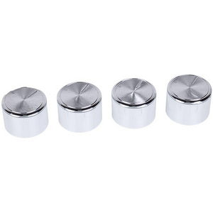 A set of universal adjustment knobs (4 pcs.) for the oven with adapters (white insert) D=34mm H=23mm