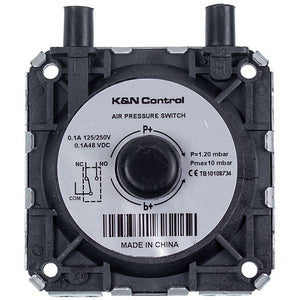 Pressure relay (pressostat) P=1.05/1.2 mbar for gas boiler