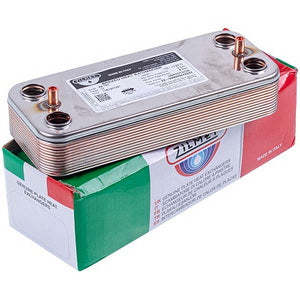 Zilmet plate heat exchanger (12 plates) for gas boiler Beretta R8036