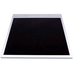 Glass ceramic hob with frame for Gorenje stove 578408