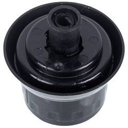 Adjustment handle for gas stove Beko 250316214 black