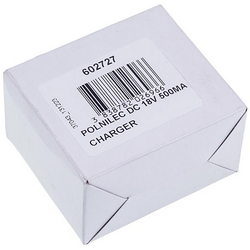 Adapter YLS0121A-E180050 for Gorenje cordless vacuum cleaner 602727 9W 100-240V 18V 500mA