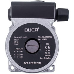 Circulation pump Duca BPS 15-5D (30) 95 W (turnaround) for gas boiler