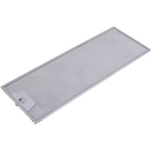 Grease filter for hood (metal) 186x515x8mm (for clips, universal)