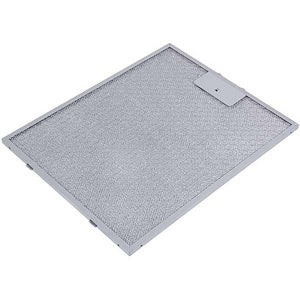 Grease filter for hood (metal) 283x355x8mm (for clips, universal)