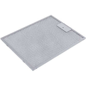 Grease filter for hood (metal) 278x355x8mm (clip-on, universal)