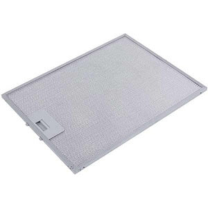 Grease filter for hood (metal) 278x355x8mm (clip-on, universal)