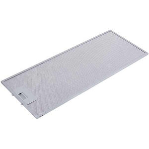 Grease filter for hood (metal) 205x515x8mm (for clips, universal)