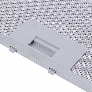 Grease filter for hood (metal) 205x515x8mm (for clips, universal)