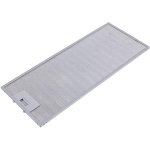 Grease filter for hood (metal) 200x490x8mm (for clips, universal)