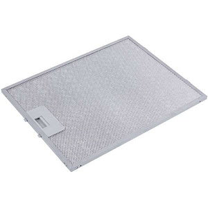 Grease filter for hood (metal) 262x335x8mm (for clips, universal)