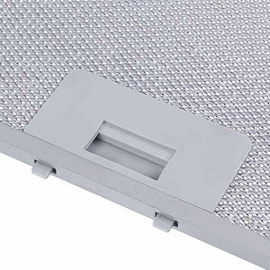 Grease filter for hood (metal) 262x335x8mm (for clips, universal)
