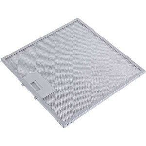 Grease filter (metal) for hood 263x253x8mm (for clips, universal)