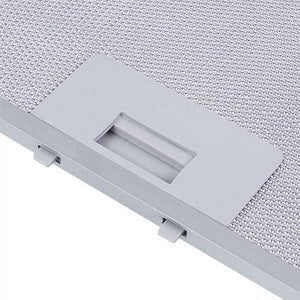 Grease filter for hood (metal) 249x285x8mm (for clips, universal)