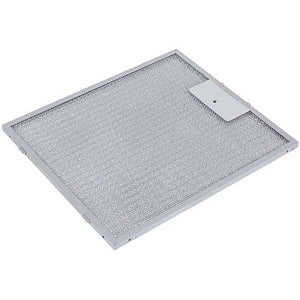 Grease filter for hood (metal) 249x285x8mm (for clips, universal)