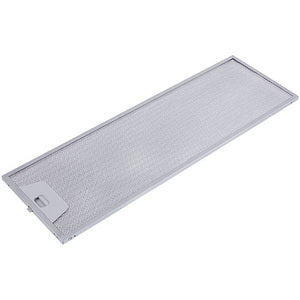 Grease filter for hood (metal) 166x515x8mm (for clips, universal)