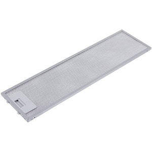 Grease filter for hood (metal) 130x475x8mm (for clips, universal)