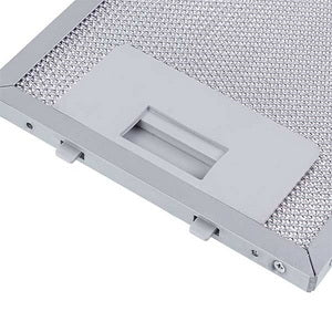 Grease filter for hood (metal) 130x475x8mm (for clips, universal)