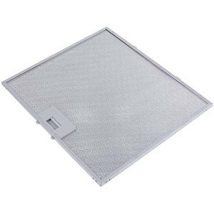 Grease filter (metal) for hood 345x300x8mm (for clips, universal)