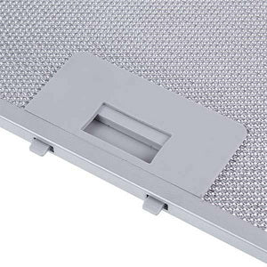 Grease filter (metal) for hood 345x300x8mm (for clips, universal)