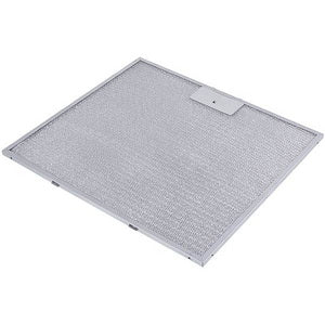 Grease filter (metal) for hood 362x325x8mm (for clips, universal)