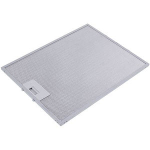 Grease filter for hood (metal) 286x370x8mm (for clips, universal)