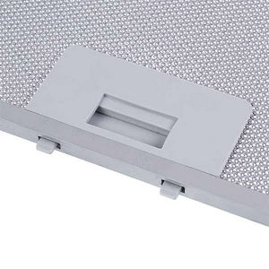Grease filter for hood (metal) 400x312x8mm (for clips, universal)