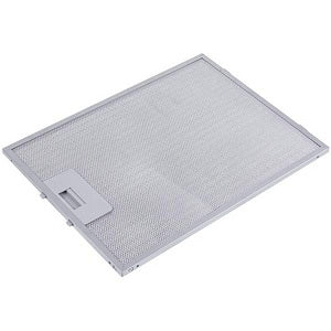 Grease filter for hood (metal) 236x314x8mm (for clips, universal)