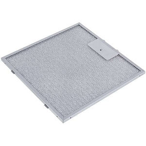 Grease filter for hood (metal) 260x260x8mm (for clips, universal)