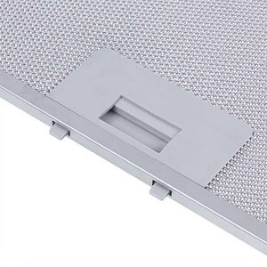 Grease filter for hood (metal) 257x318x8mm (for clips, universal)