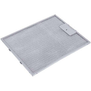 Grease filter for hood (metal) 257x318x8mm (for clips, universal)