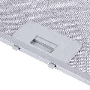 Grease filter (metal) for hood 224x258x8mm (for clips, universal)