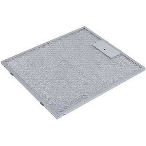 Grease filter for hood (metal) 261x305x8mm (for clips, universal)