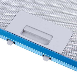 Grease filter for hood (metal) 268x198x8mm (for clips, universal)