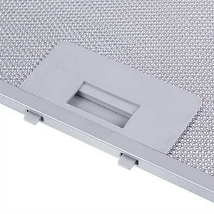 Grease filter for hood (metal) 276x219x8mm (for clips, universal)
