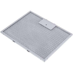 Grease filter for hood (metal) 276x219x8mm (for clips, universal)