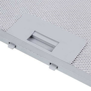 Grease filter for extractor hood (metal) 307x228x8mm (pinned, universal)