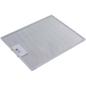 Grease filter (metal) for hood 273x340x8mm (for clips, universal)