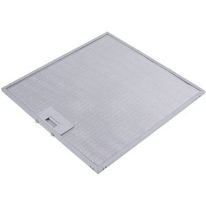 Grease filter (metal) for hood 324x340x8mm (for clips, universal)