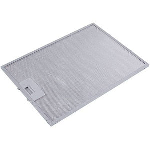 Grease filter (metal) for hood 270x370x8mm (for clips, universal)