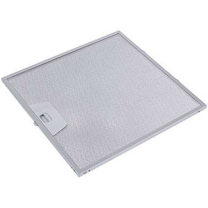 Grease filter (metal) for hood 282x289x8mm (for clips, universal)