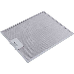 Grease filter (metal) for hood 285x343x8mm (for clips, universal)