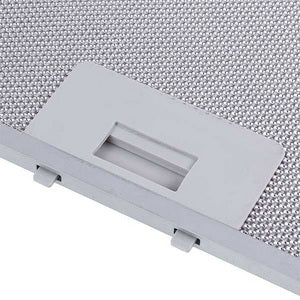 Grease filter (metal) for hood 285x343x8mm (for clips, universal)