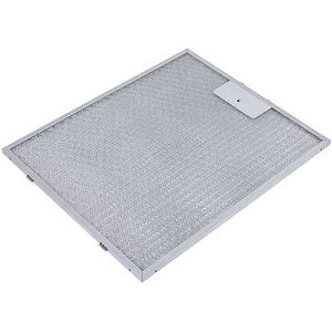 Grease filter (metal) for hood 285x343x8mm (for clips, universal)