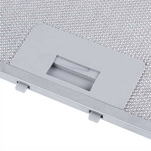 Grease filter for hood (metal) 312x226x8mm (for clips, universal)