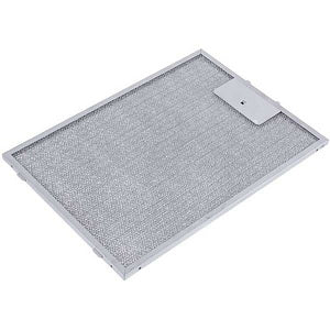 Grease filter for hood (metal) 312x226x8mm (for clips, universal)