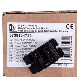 Relay T9AP1D52-24 for electric boiler Bosch Tronic Heat 3000/3500 8738104730