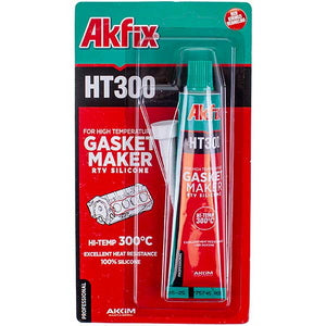 Silicone sealant Akfix HT300 50g (heat-resistant) red